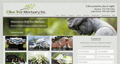 Desktop Screenshot of olivetreemortuary.com